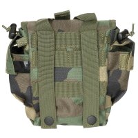 Drinking Bottle Pouch, "MOLLE", woodland