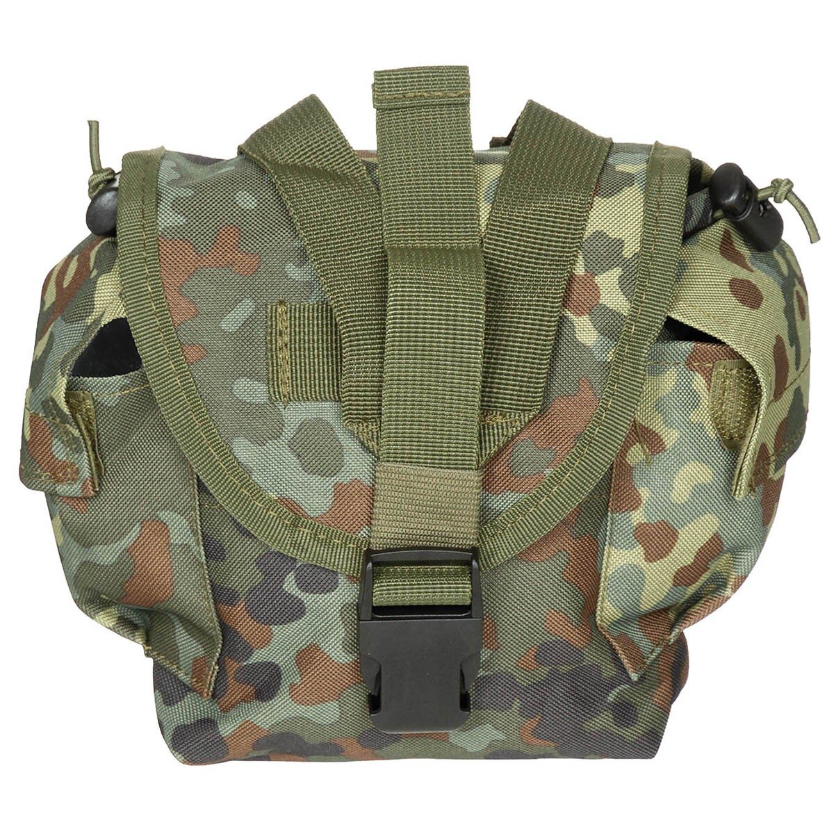 Trinkflaschen Tasche, "MOLLE", flecktarn