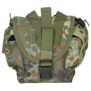 Drinking Bottle Pouch, &quot;MOLLE&quot;, BW camo