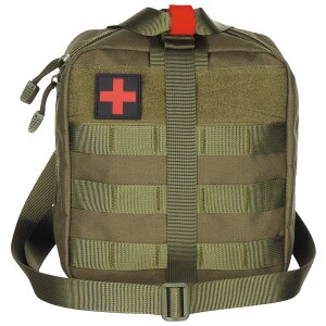 Pouch, First Aid, large, &quot;MOLLE&quot;, OD green