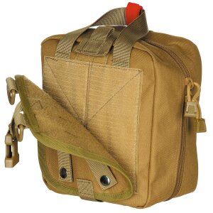 Pouch, First Aid, large, "MOLLE", coyote tan