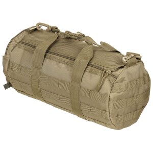 Operation Bag, round, "MOLLE", coyote tan