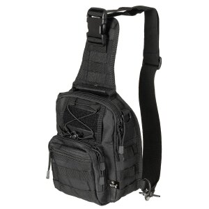 Shoulder Bag, "MOLLE", black
