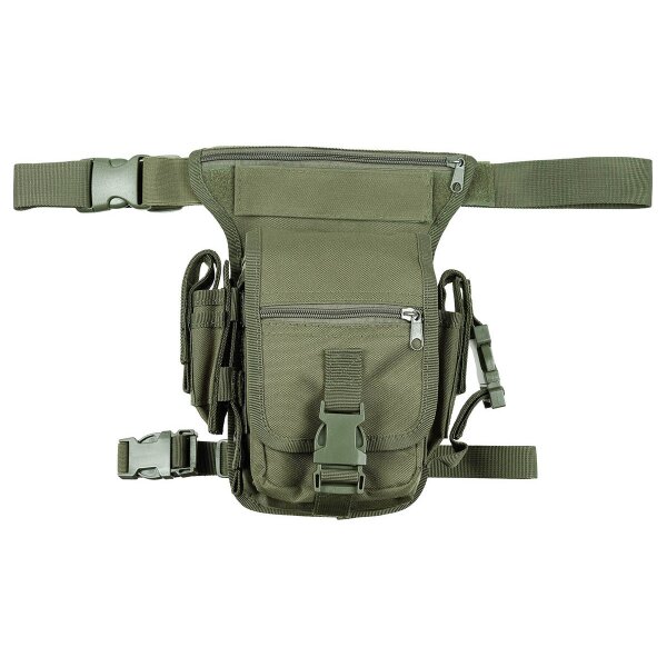 Hip Bag, OD green, leg- and belt fixation