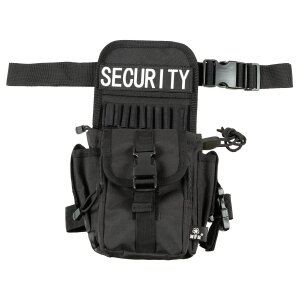 Hip- and Leg Bag, "Security", black
