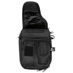 Shoulder Bag, black,  with detachable holster