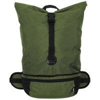 Backpack, foldable, 35 l, OD green, Rip Stop, Nylon