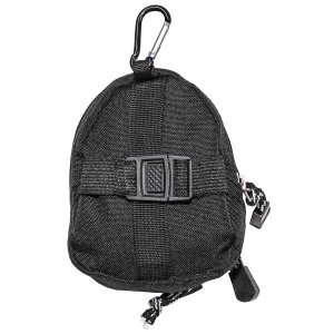 Camera Pouch, drawstring, black