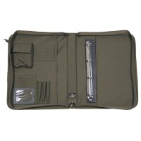 Writing Case, OD green, A4