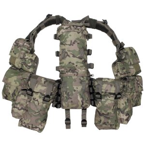 Tactical Vest, various pockets, operation-camo