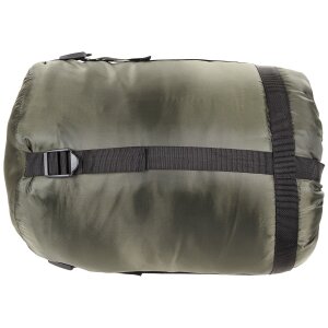 Mummy Sleeping Bag, OD green, 2-layer filling