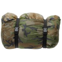 Israeli Pilots Sleeping Bag, woodland, 2-layer filling