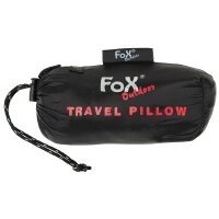 Travel Pillow, inflatable, black