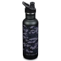 Bottle, Klean Kanteen, camo, single-walled, Stainless Steel,ca.800 ml