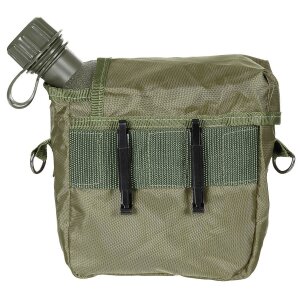 US Canteen, angular, with cover, OD green, 2 Qt