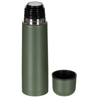 Vacuum Thermos Bottle, 500 ml, OD green