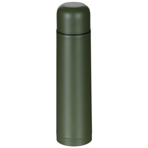 Vacuum Thermos Bottle, 1 l, OD green