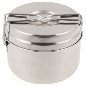 CZ Mess Kit, Stainless Steel, 3-part