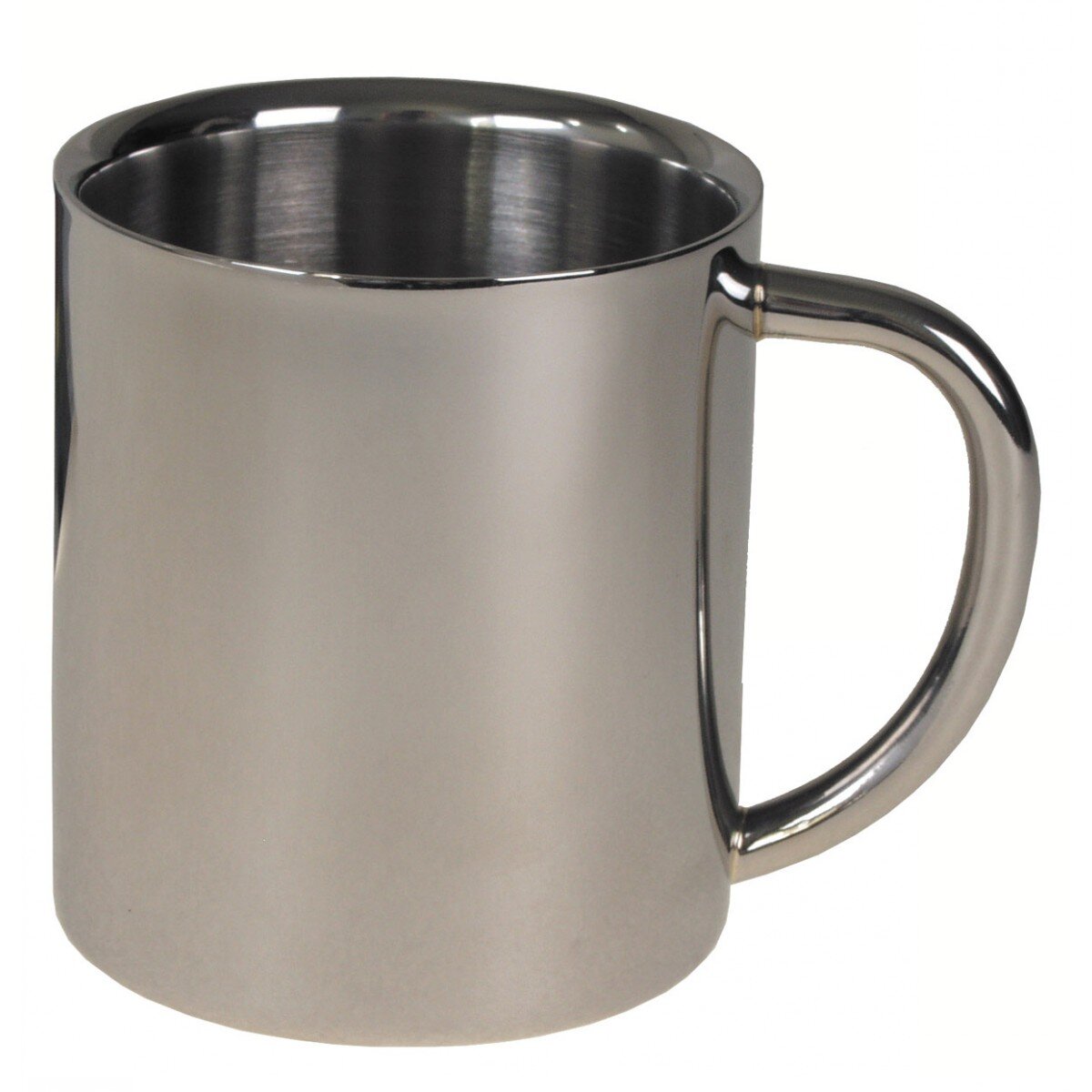 Tasse de camping, acier inoxydable, double paroi, env....