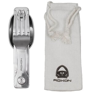 ROXON Cutlery Set, "C1", 3-part, Stainless Steel