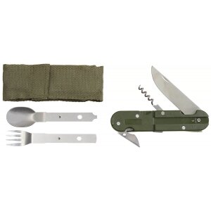 Cutlery Set, 3-part, foldable