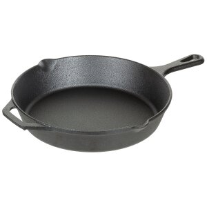 Frying Pan, Cast Iron, handle, diameter ca. 30 cm