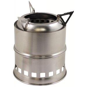 Outdoor Stove, &quot;Forest&quot;, Stainless Steel