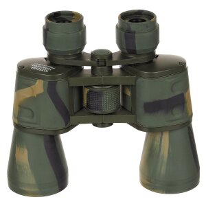 Binocular, foldable, 10 x 50, woodland, Ruby lense