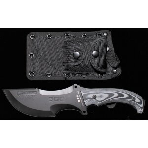 Outdoor knife with fire steel, "Operation...