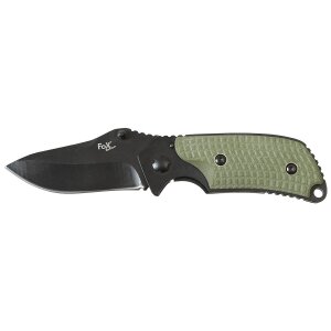 Jack Knife, one-handed, Micarta handle, black