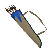 Bow set 95cm bow with aiming aid, 5 arrows and quiver