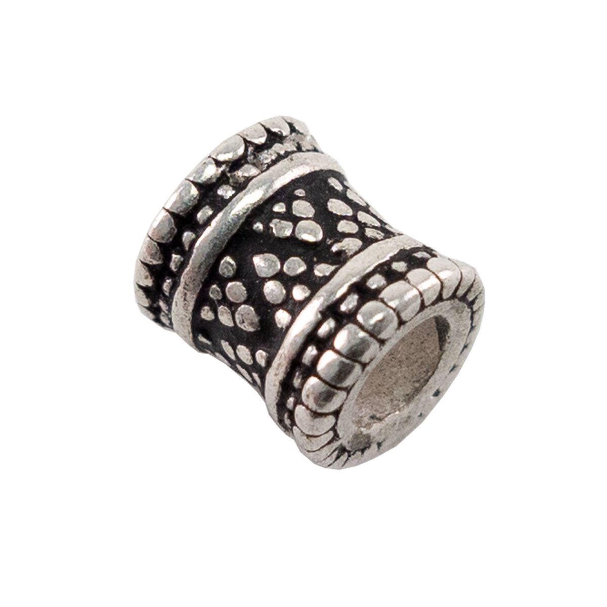 Viking bead silver plated, No. P1