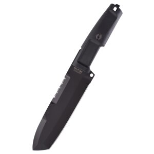 Outdoor knife Ontos with survival kit, black, Extrema Ratio