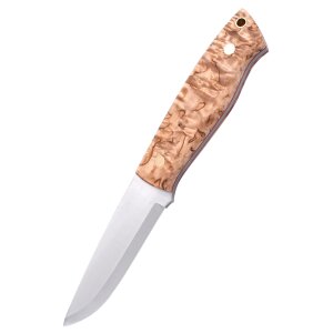 Brisa Trapper 95 - Stabilized burl birch, Scandi