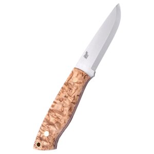 Brisa Trapper 95 - Stabilized burl birch, Scandi