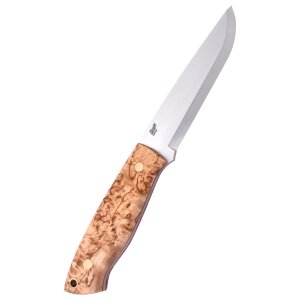 Brisa Trapper 115 - Stabilized burl birch, Scandi