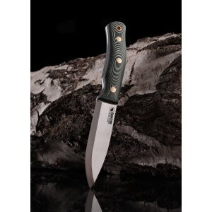 Outdoor knife Swedish Forest, Green Micarta, Casström