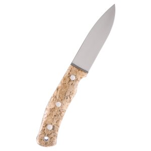 Outdoor Knife Swedish Forest, Stabilized Burl Birch