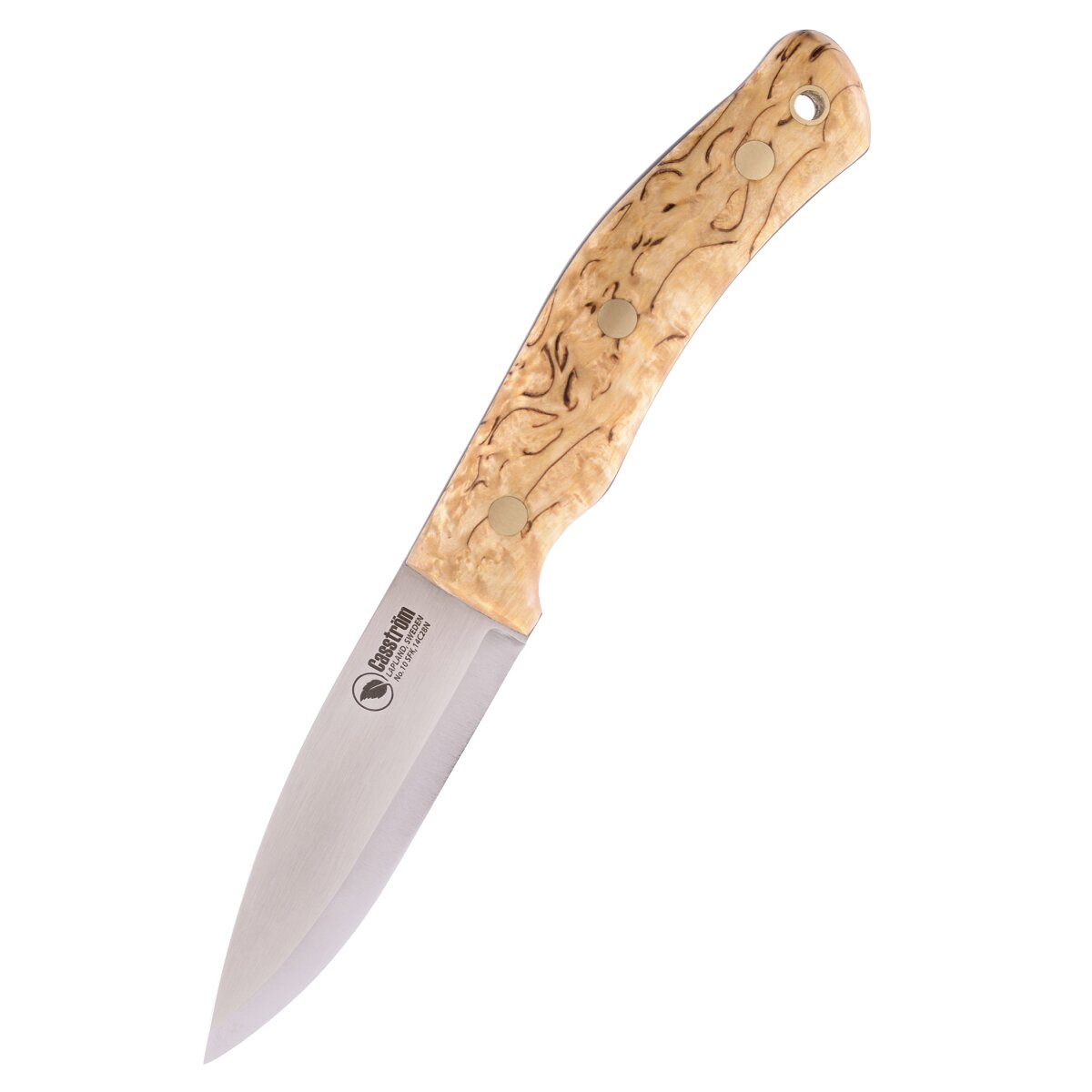 Outdoor knife Swedish Forest, burl birch + fire steel