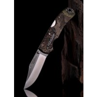 Pocket knife Double Safe Hunter, Camo, with plastic clip