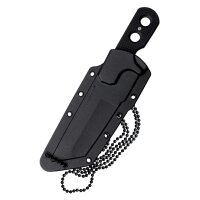 Mini Tac Tanto, neck knife with smooth blade
