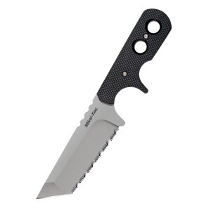 Mini Tac Tanto, neck knife with serrated blade