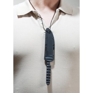 Drop Point Spike, Neck Knife