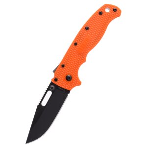 Pocket knife Demko AD20.5 Clip Point, Orange, DLC