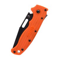 Pocket knife Demko AD20.5 Clip Point, Orange, DLC