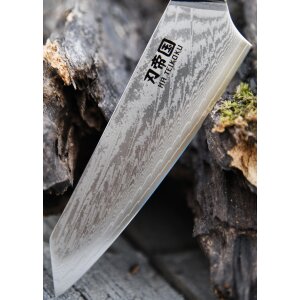 Chefs knife, 20 cm blade length, Damascus steel