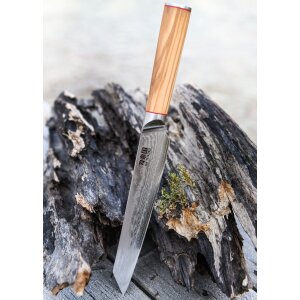 Ham knife, damask steel