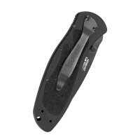 Pocket knife Kershaw Blur, Black, serrated edge