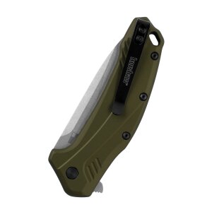 Pocket knife Kershaw Link Olive Aluminum