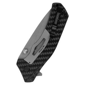Pocket knife Kershaw Knockout with carbon fiber handle